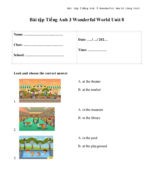 bt tieng anh 3 wonderful world tung unit 2*667325