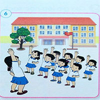 Giáo án PowerPoint Tự nhiên và xã hội 1 bài 4: Lớp học của em