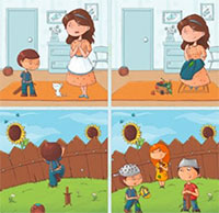 Giáo án mầm non: Kể chuyện sáng tạo theo tranh vẽ