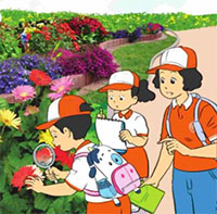 Giáo án PowerPoint Tự nhiên và xã hội 1 bài 13: Thực hành quan sát cây xanh và các con vật