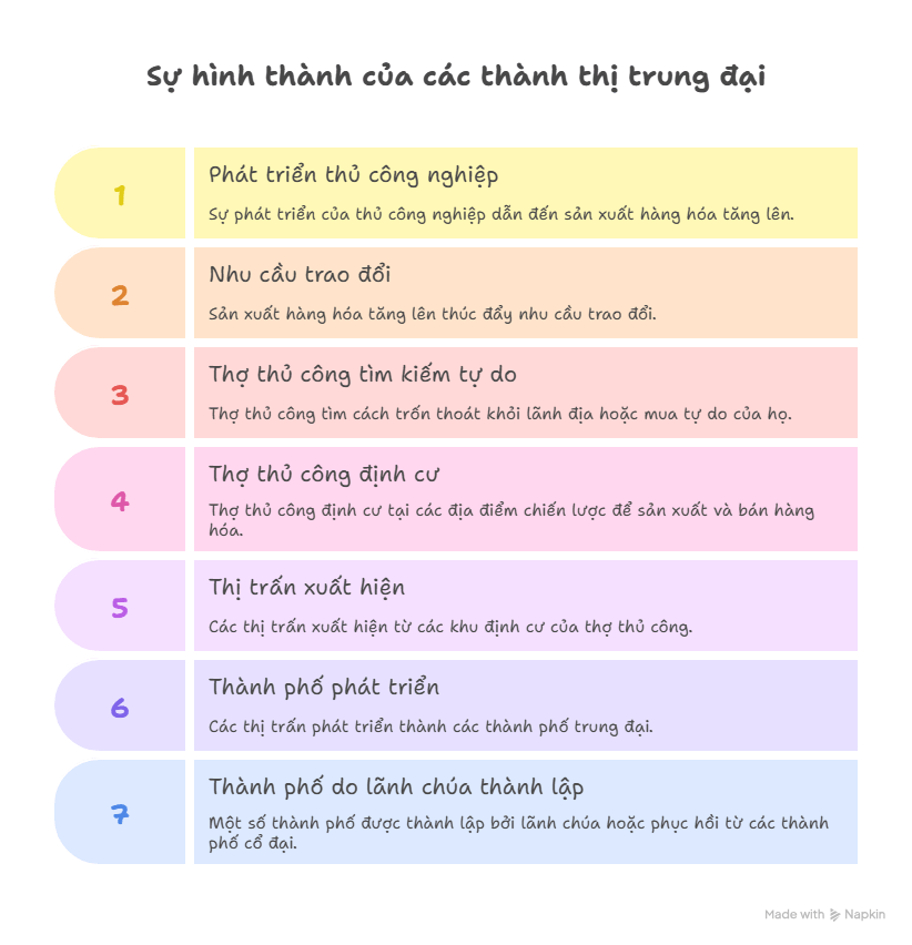 Sơ đồ tư duy Sử 7 Kết nối tri thức