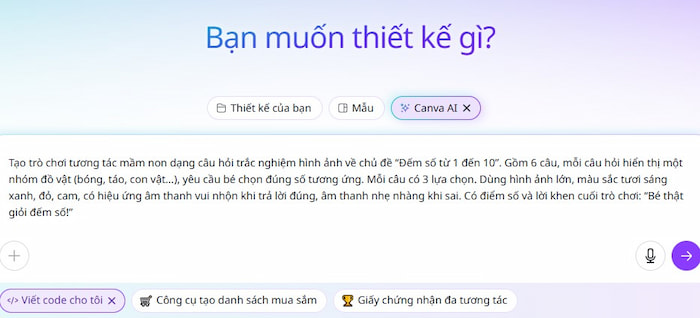 Bài thu hoạch Tập huấn AI cho mầm non