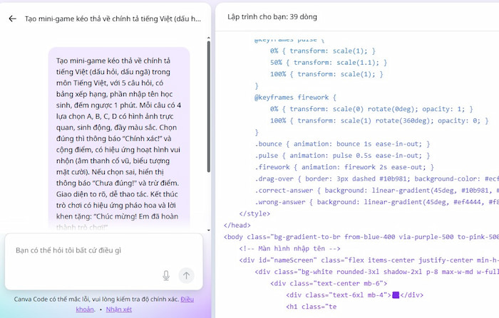  Bài thu hoạch Tập huấn AI cho Tiểu học