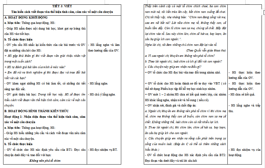 Bài 21: Tìm hiểu cách viết đoạn văn thể hiện tình cảm; cảm xúc về một câu chuyện
