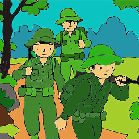 Văn bản Trên những chặng đường hành quân