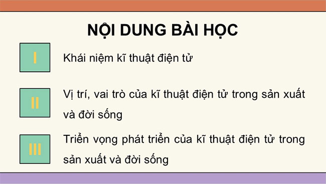  PowerPoint Công nghệ 12 Kết nối tri thức - Học kì 2