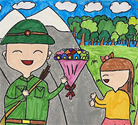 Giáo án PowerPoint Hoạt động trải nghiệm 1 Tuần 13 Chủ đề 4: Em yêu chú bộ đội