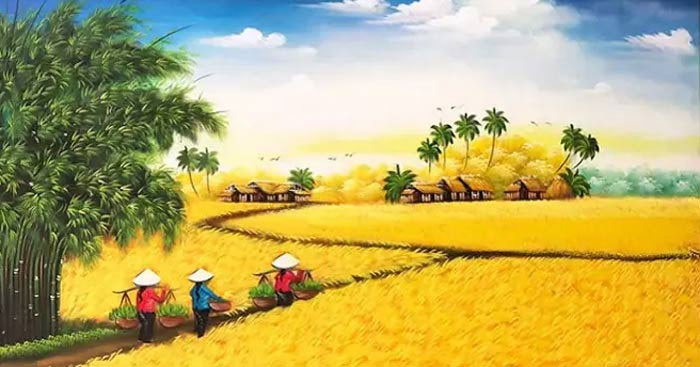 Viết bài văn tả cảnh sinh hoạt ở quê hương em
