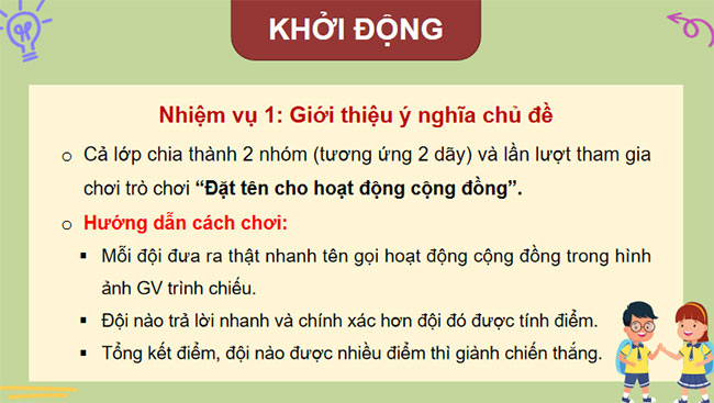 PowerPoint Hoạt động trải nghiệm 11 Chân trời sáng tạo 