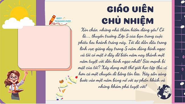 PowerPoint Chào mừng năm học mới