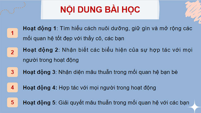 PowerPoint Hoạt động trải nghiệm 12 Cánh diều Học kì 1