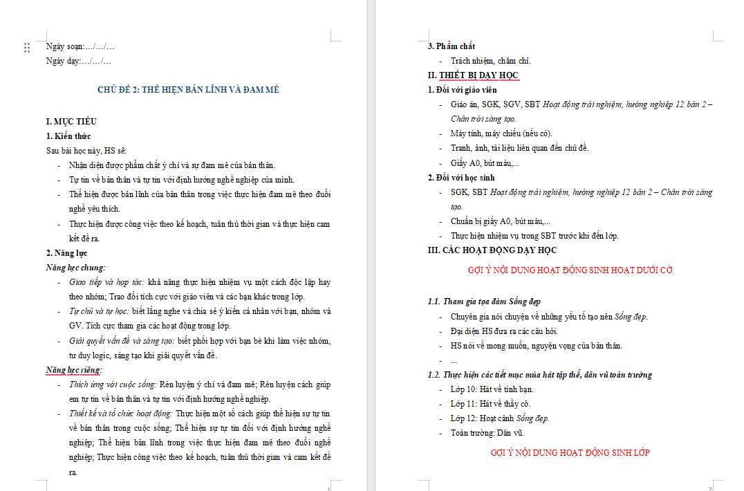 Thể hiện bản lĩnh và đam mê