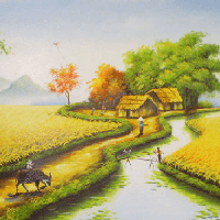 Văn bản Mùa phơi sân trước