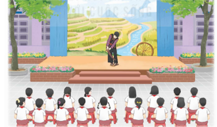 Văn nghệ ca ngợi cảnh quan thiên nhiên của quê hương, đất nước