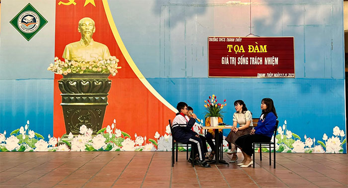 Toạ đàm về trách nhiệm của người học sinh trong thời đại mới