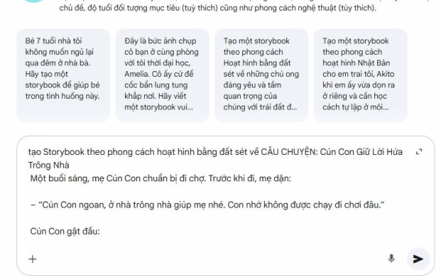 Bộ sách lật truyện tranh AI cho trẻ mầm non