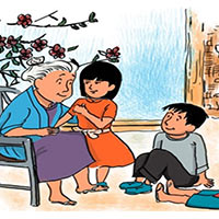 Giáo án PowerPoint Tiếng Việt 3 Bài 4: Kể chuyện em và người thân