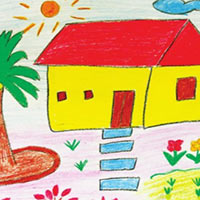 Giáo án PowerPoint Tiếng Việt 3 Bài 4: Viết, vẽ về mái ấm gia đình