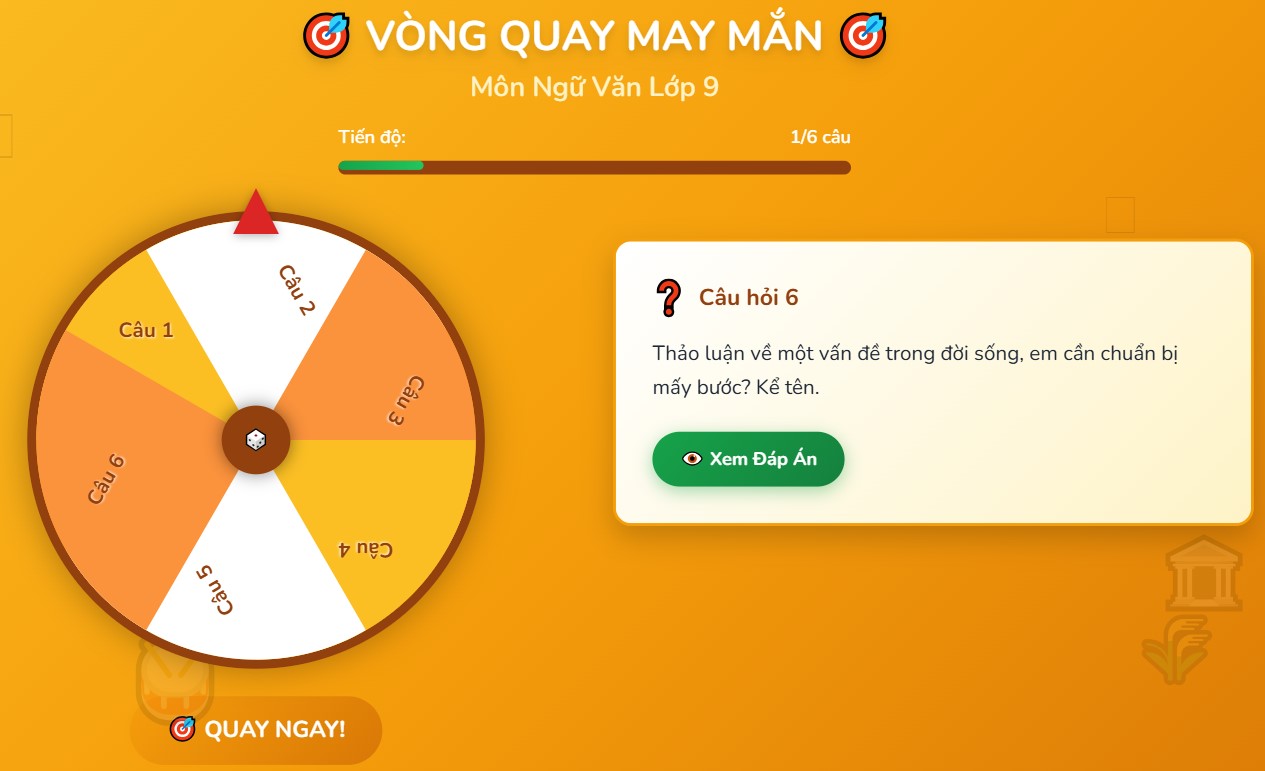 Trò chơi tương tác Ngữ văn 9 Ôn tập Bài 8