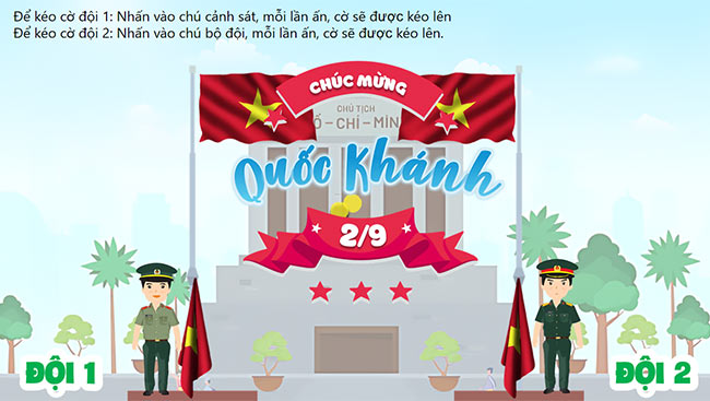 PowerPoint Treo cờ Tổ quốc 2/9