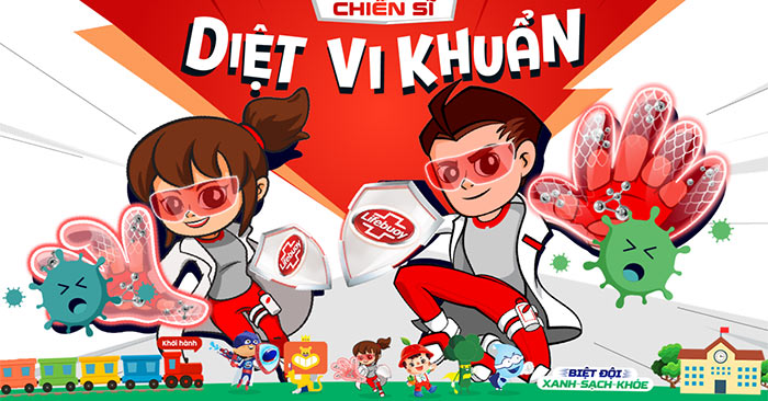 PowerPoint Chiến sĩ diệt vi khuẩn