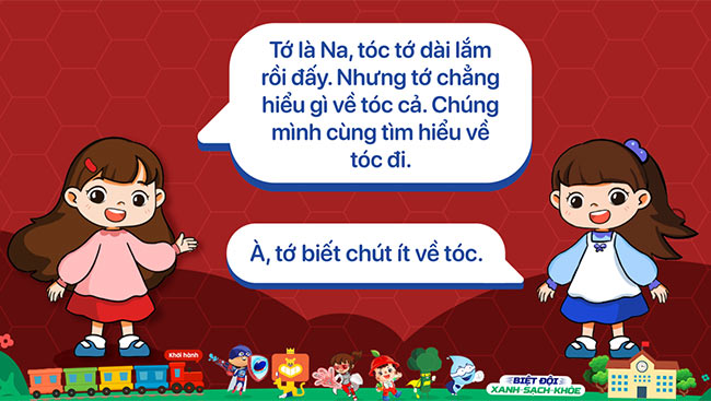 PowerPoint Tóc của chúng mình