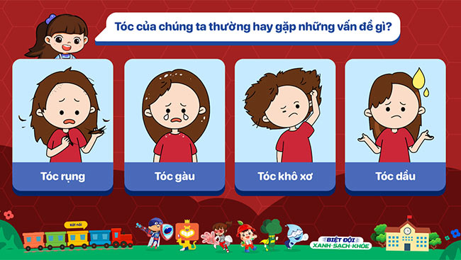 PowerPoint Tóc của chúng mình