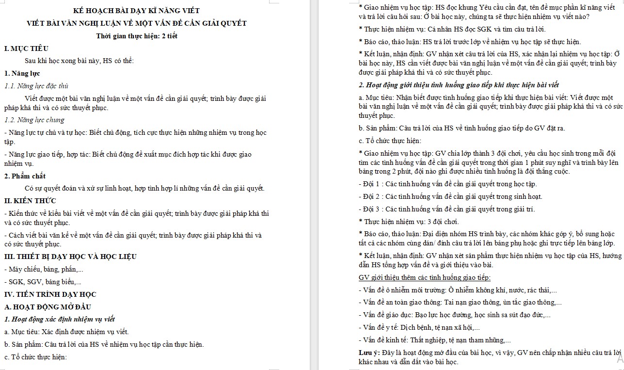 Giáo án Bài Cái roi tre Ngữ văn 9 CTST