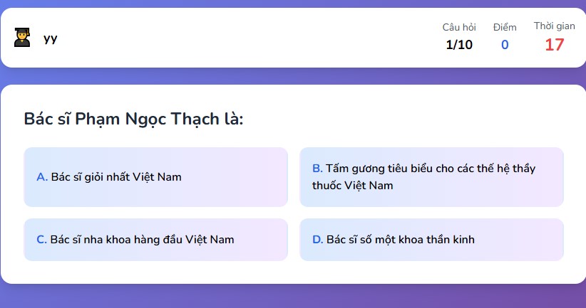 Trò chơi tương tác Nhà thông thái nhí