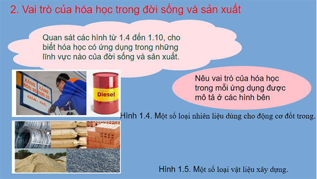 Giáo án PowerPoint Hóa 10 Chân trời sáng tạo
