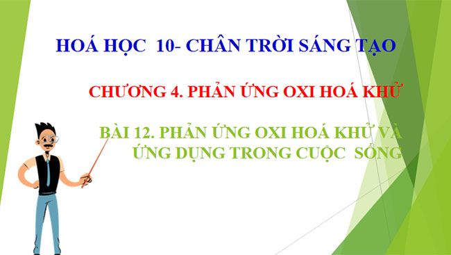 Bài giảng điện tử môn Hóa học 10 Chân trời sáng tạo
