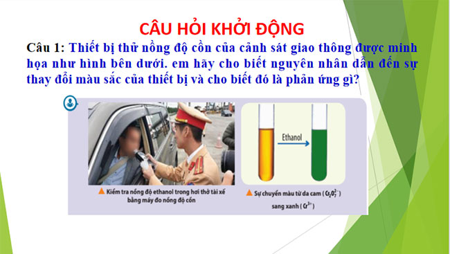 Bài giảng điện tử môn Hóa học 10 Chân trời sáng tạo