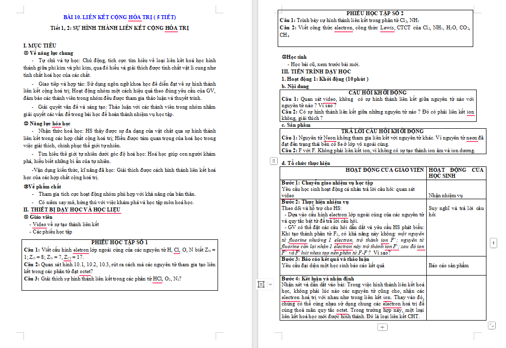 Liên kết cộng hóa trị