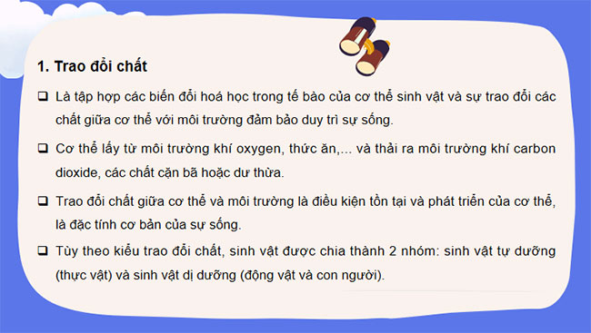 PowerPoin Sinh học 7 Cánh diều