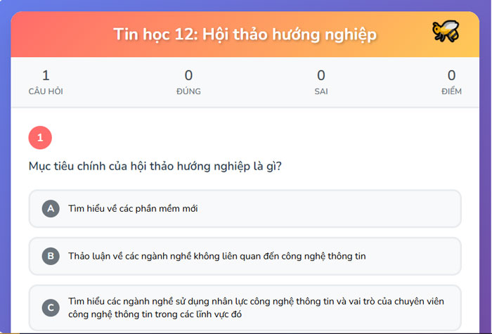  Hội thảo hướng nghiệp