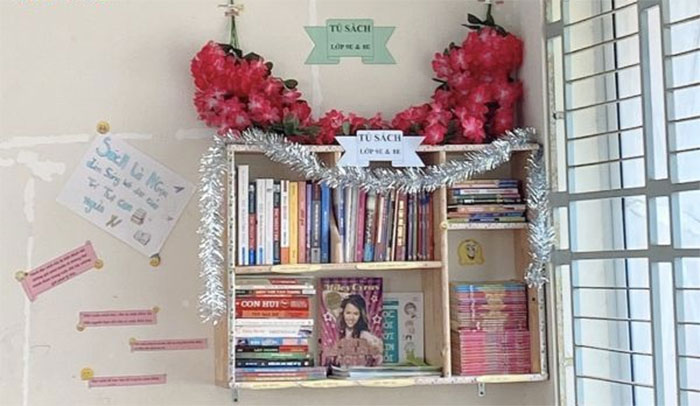 Phong trào xây dựng Tủ sách lớp học