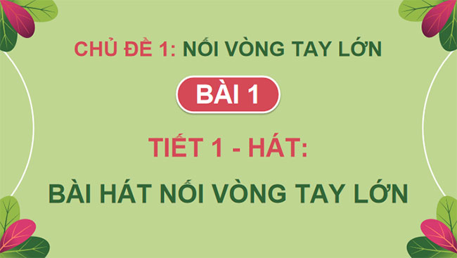 PowerPoint Âm nhạc 9 Kết nối tri thức HK1
