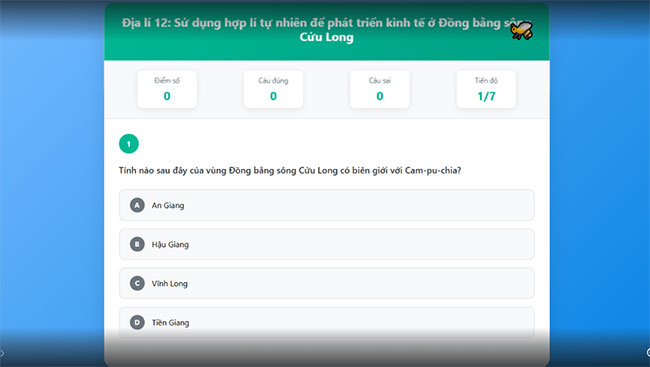 Sử dụng hợp lí tự nhiên để phát triển kinh tế ở Đồng bằng sông Cửu Long