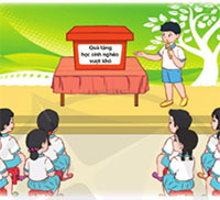  Giáo án Sinh hoạt dưới cờ lớp 3 tuần 16: Tham gia kết nối vòng tay yêu thương