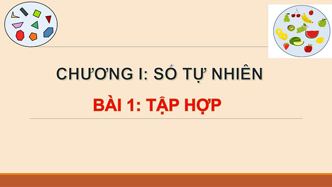 Giáo án PowerPoint Toán 6 Kết nối tri thức