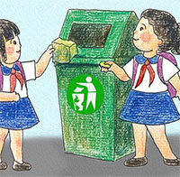 Giáo án Sinh hoạt dưới cờ lớp 3 tuần 24: Văn nghệ về chủ đề Bảo vệ môi trường