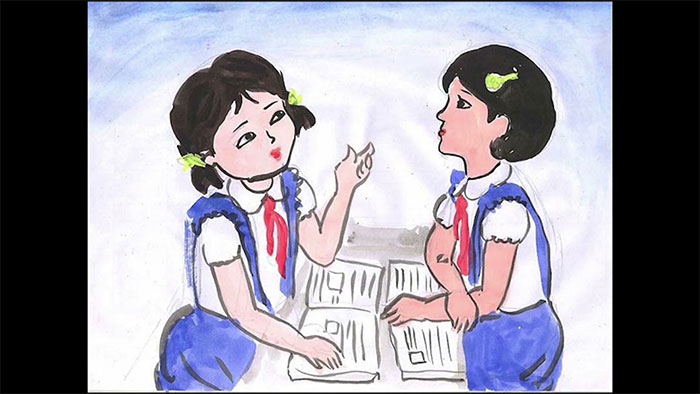 Kể chuyện về đôi bạn cùng tiến