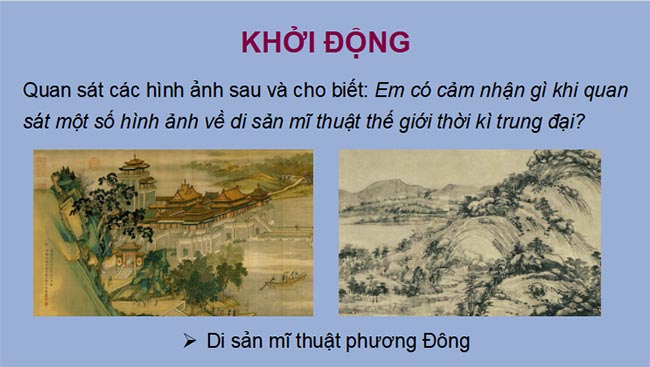 Giáo án PowerPoint Mỹ thuật 7 Kết nối tri thức 