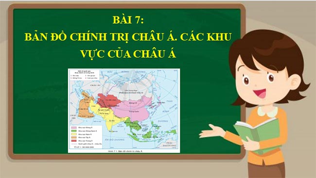 Giáo án PowerPoint Địa lí 7 Cánh diều 