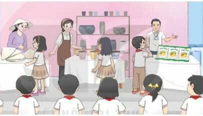 Giao lưu với người làm nghề truyền thống