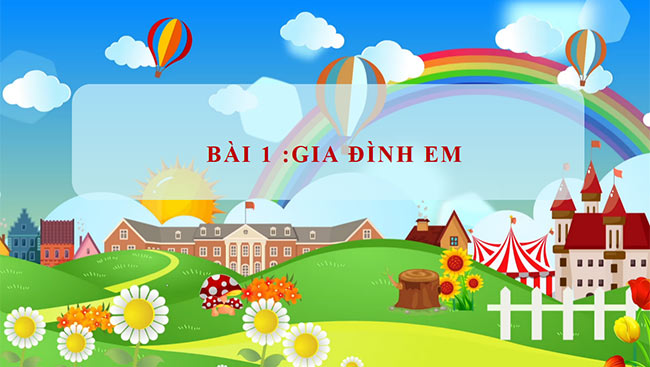 Giáo án PowerPoint Tự nhiên và xã hội 1 Cánh diều