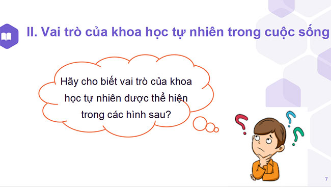 Giáo án PowerPoint Khoa học tự nhiên lớp 6