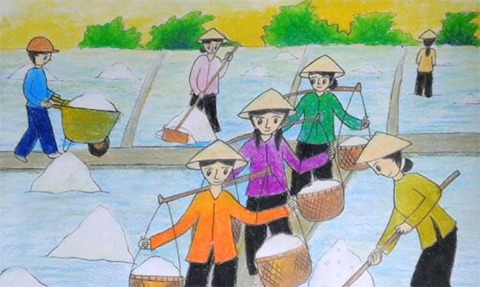 Triển lãm tranh, ảnh về nghề ở địa phương