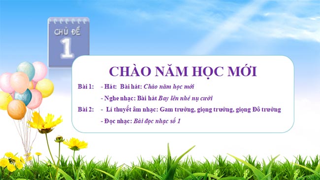 PowerPoint Âm nhạc 8 Kết nối tri thức Học kì 1