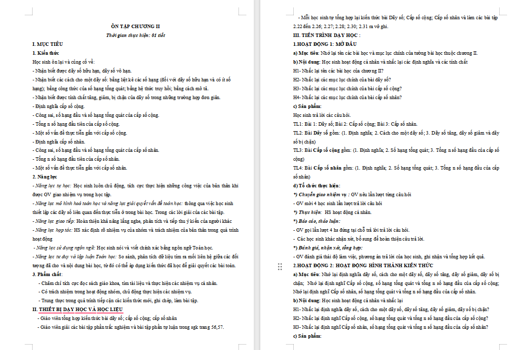 PowerPoint Toán 11 Bài tập cuối chương 2